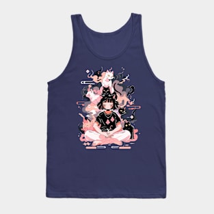 Yoga Cat Tank Top